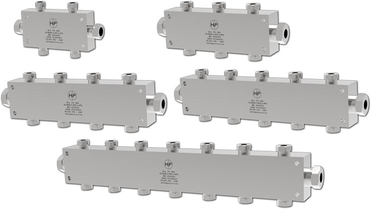 High Pressure Manifolds