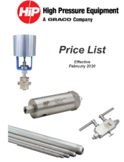 2025 Domestic Price List 