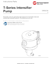 TSeries Pump Instruction Manual