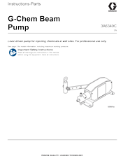 G-chem Beam Pump Instruction Manaul 3A6349EN-C
