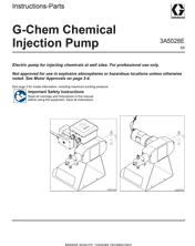 G-Chem Instruction Manual - 3A5028E