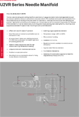 Needle Manifold Valves