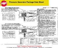 Pressure Generator Package 