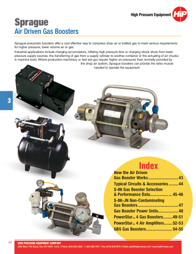 Sprague Booster Section