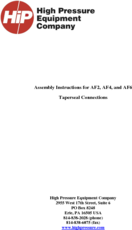Taperseal Connections Assembly